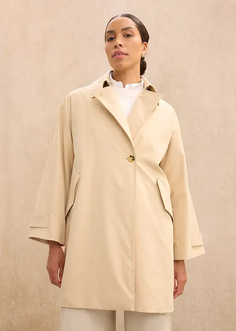Trenchcoat i A-fasong, bonprix