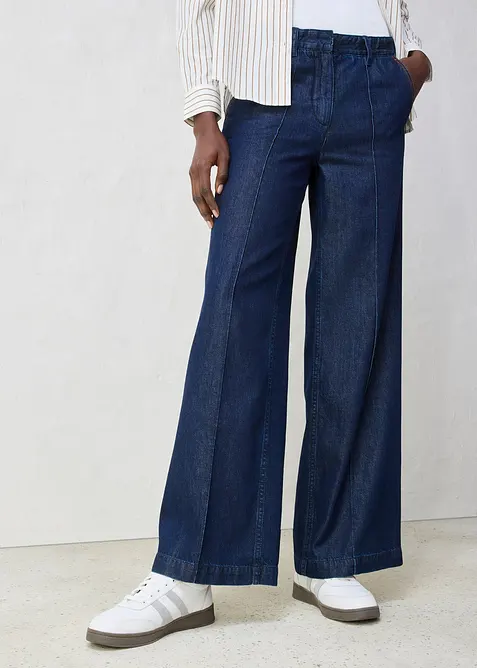 Wide Leg-jeans, High Waist, Super Soft, bonprix