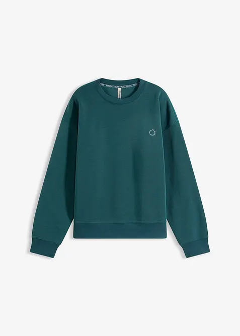 Oversized, varmende sweatshirt, hurtigt&oslash;rkende, bonprix