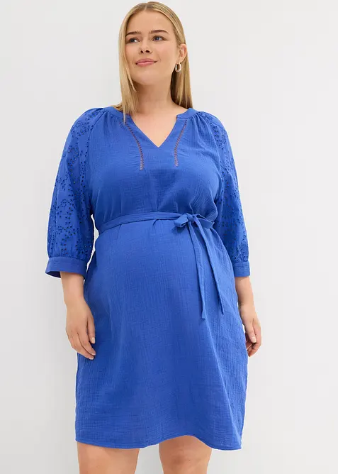 Mammakjole i 100% bomullsmusselin, bonprix