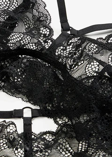 Bustier+panty ouvert (2-delt sett), bonprix