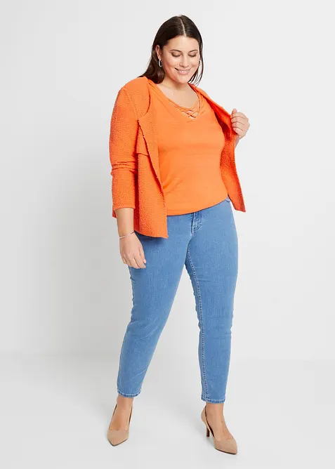 Cardigan i boucl&eacute;, bonprix