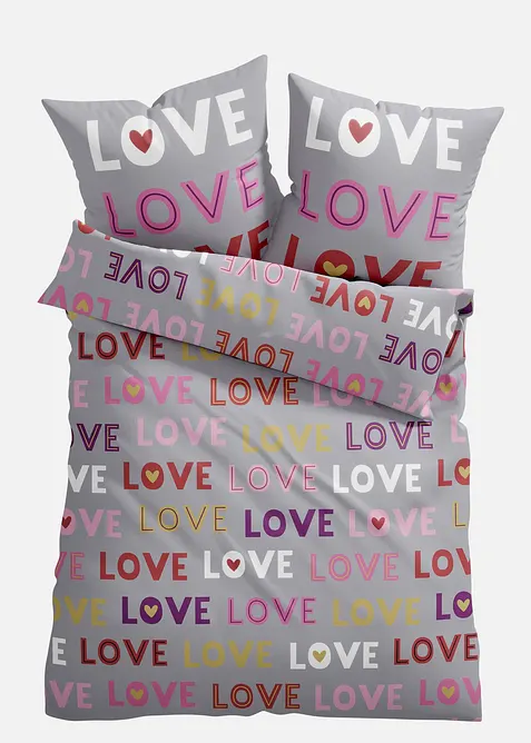 Sengesett i bomullsmiks, bonprix