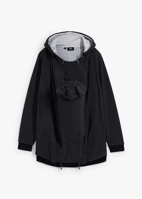 2-i-1-mamma-/bærejakke i fleece, bonprix