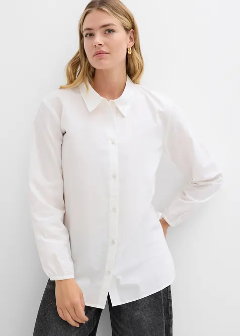 Skjorte i 100% bomull, bonprix