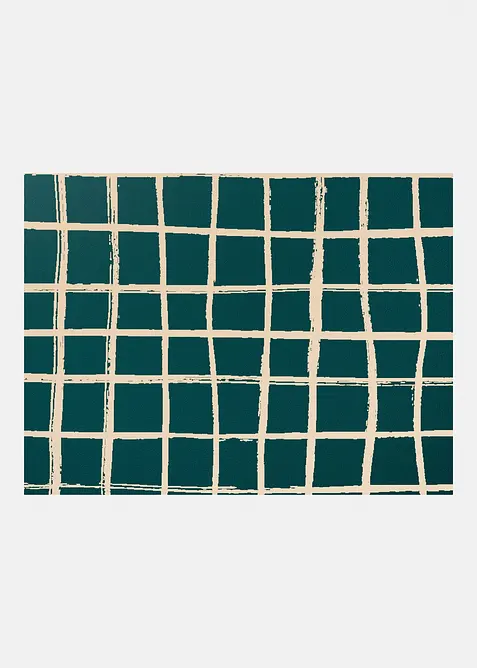 Vaskbar d&oslash;rmatte med grafisk m&oslash;nster, bonprix