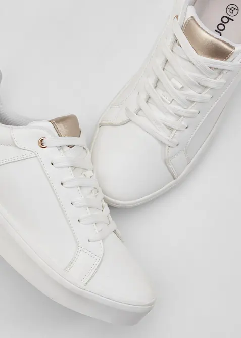 Sneakers med polstret inners&aring;le, bonprix