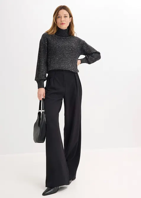 Bukse med vide ben, bonprix