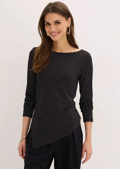 Topp i myk viskosemiks, bonprix