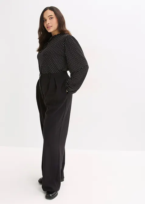 Langermet topp i viskosemiks, bonprix