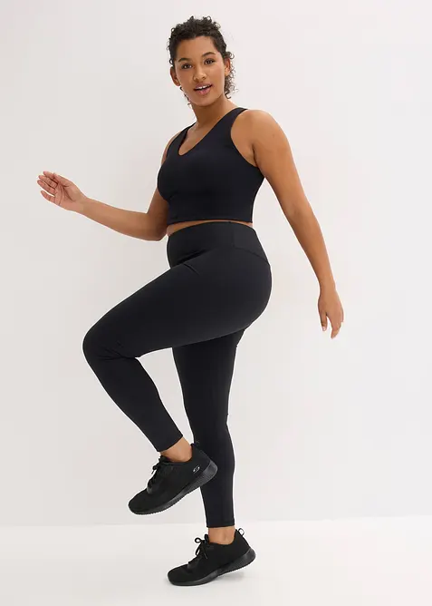 Shaping-treningsleggings av stabilt bomullsmateriale, bonprix