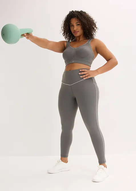 Treningsleggings av stabilt bomullsmateriale, bonprix