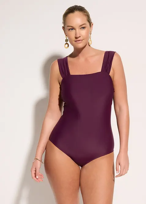 Shape-badedrakt, middels formende, med brede stropper, bonprix