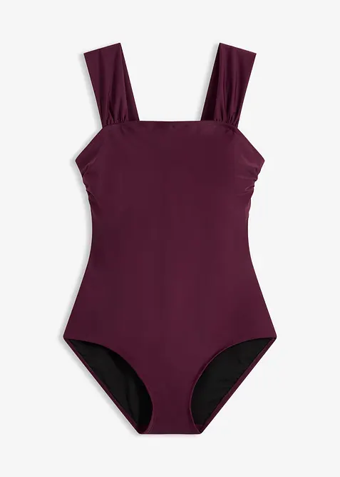 Shape-badedrakt, middels formende, med brede stropper, bonprix