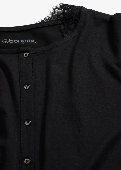 Pyjamas i myk bomull, bonprix