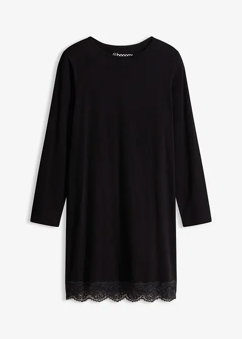 Nattkjole med blonder, bonprix