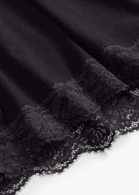 Nattkjole med blonder, bonprix