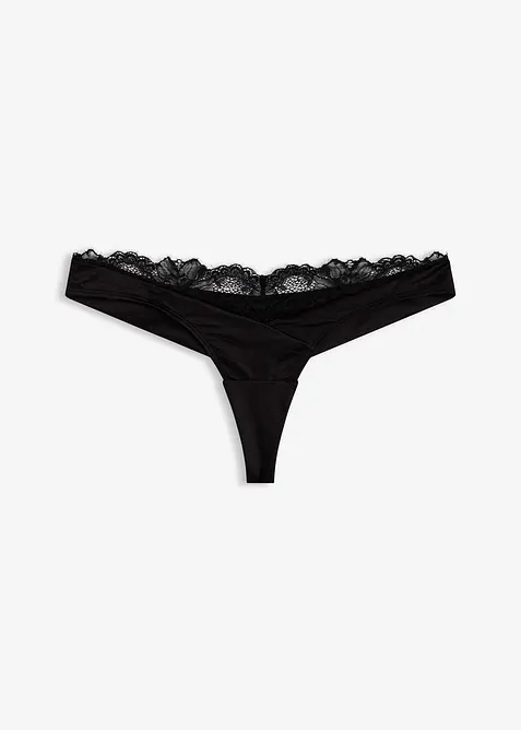 Stringtruse med s&oslash;ml&oslash;st bakstykke, bonprix