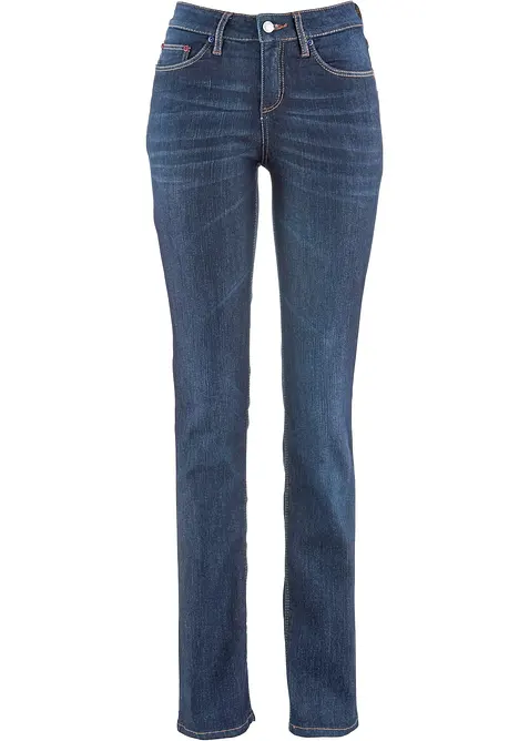 Straight-jeans Mid Waist, Stretch, bonprix