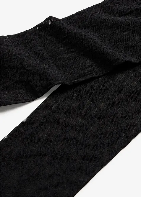 Tynn str&oslash;mpebukse med komfortlinning 30 DEN (2-pack), bonprix