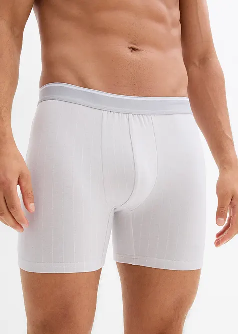 Boksershorts i ettersittende modell (3-pack), bonprix
