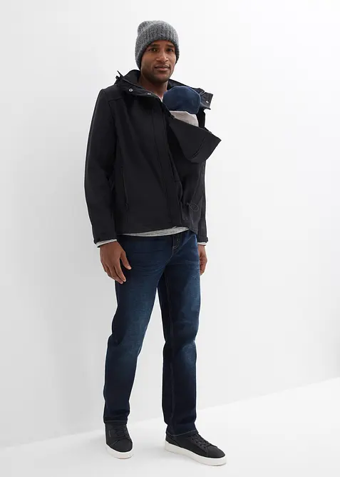 3-i-1-b&aelig;rejakke for herre med b&aelig;refunksjon foran og bak, bonprix