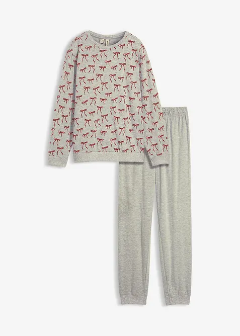 Pyjamas av myk bomull (2-delt sett), bonprix