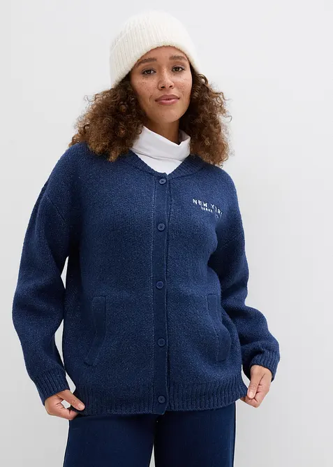 Oversized strikkejakke, bonprix