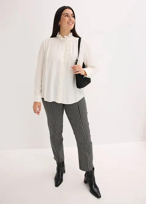 Bluse i luftig krepp, bonprix