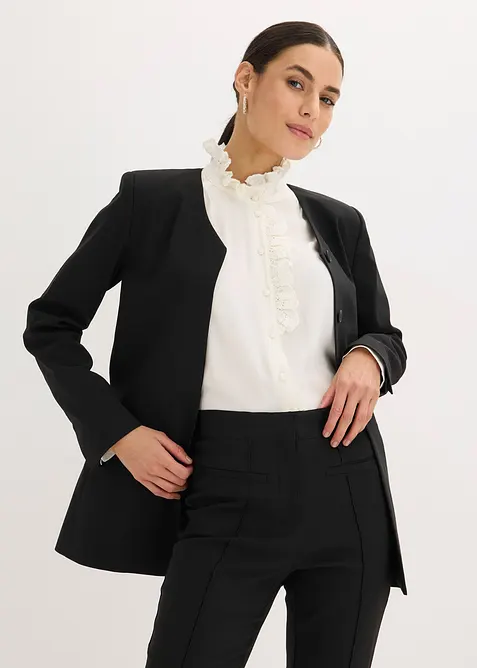 Blazer med stretch av bengalin, bonprix