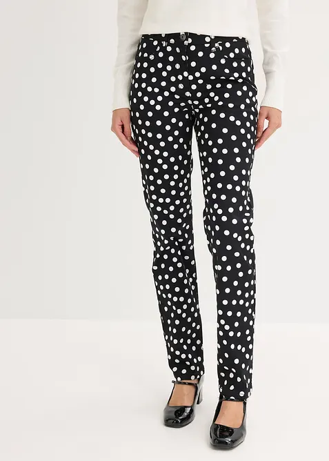 Stretchbukse med 5 lommer, bonprix