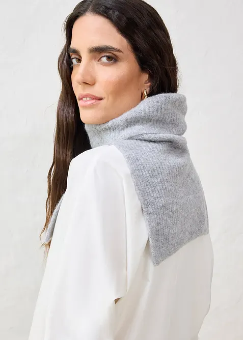 Tubeskjerf med ull og alpakkaull, bonprix