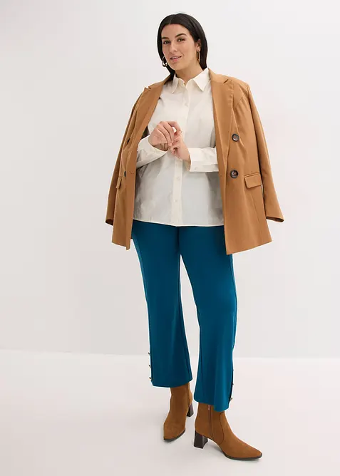 Trikotbukse i Punto di Roma-materiale, bonprix