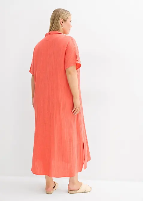 Kaftankjole i myk musselin, bonprix