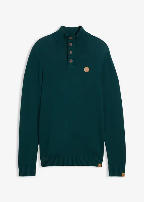 Genser i myk bomullsmiks, bonprix