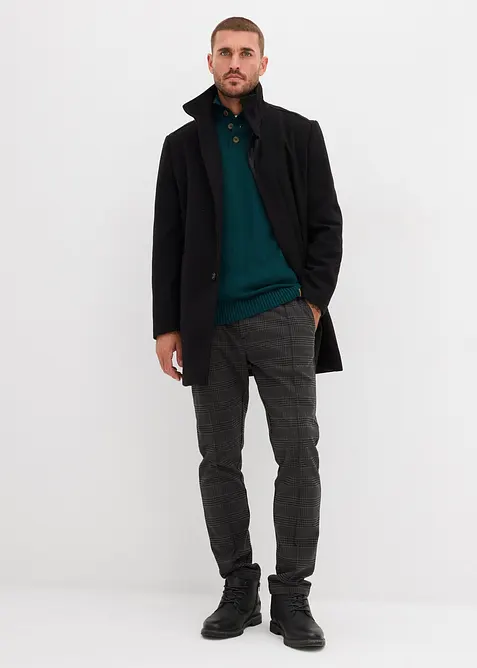 Genser i myk bomullsmiks, bonprix