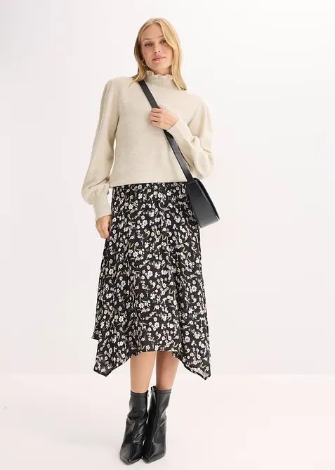 Genser med h&oslash;y hals, bonprix