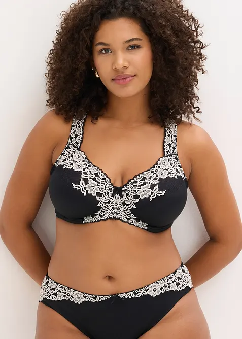 Spile-BH med vatterte stropper (2-pack), bonprix