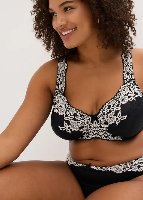 Spile-BH med vatterte stropper (2-pack), bonprix