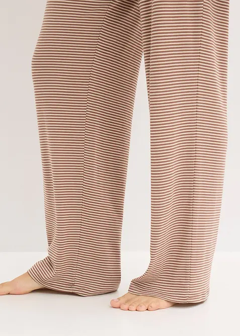 Oversized pyjamas i myk bomull, bonprix