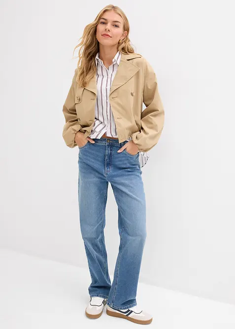 Loose Fit Straight-jeans High Waist, bonprix