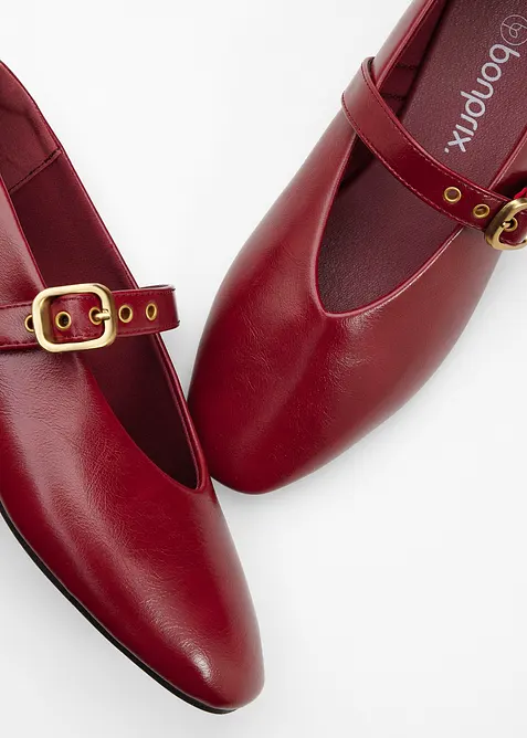 Mary Janes-sko med maljer, bonprix