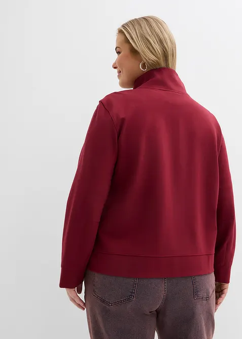 Sweatjakke i behagelig Punto di Roma-materiale, bonprix