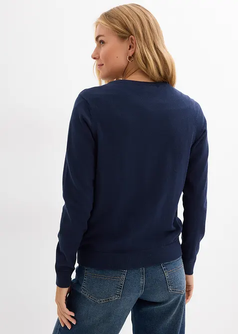 Finstrikket cardigan, bonprix