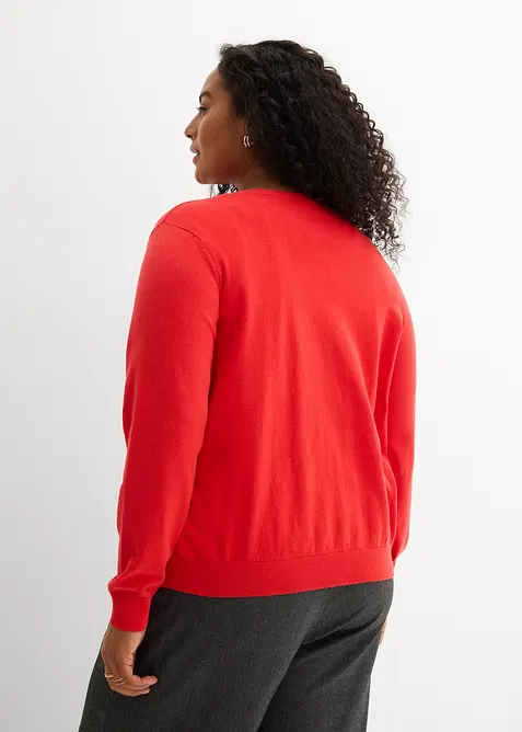 Finstrikket cardigan, bonprix