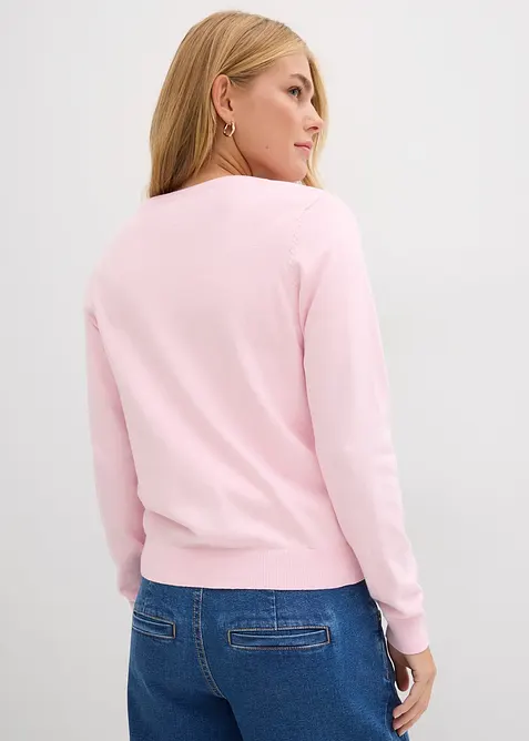 Finstrikket cardigan, bonprix