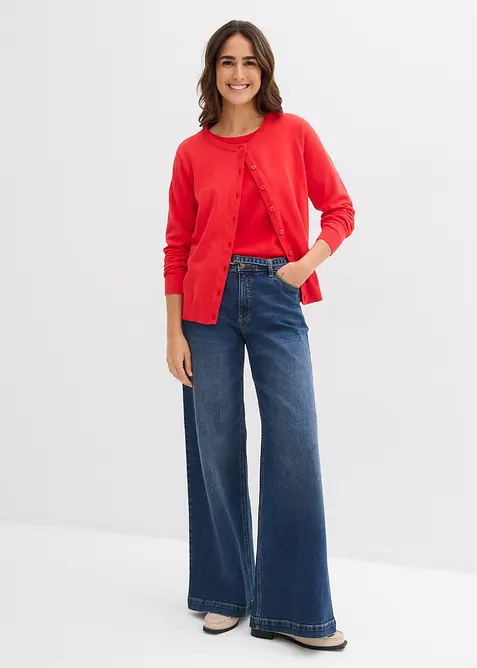 Finstrikket genser, bonprix