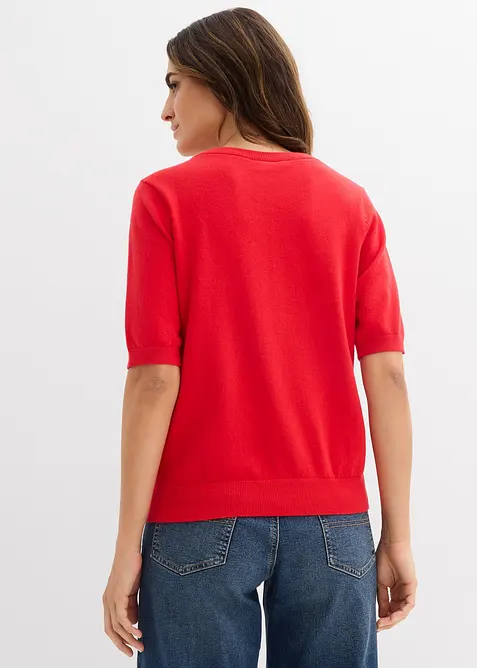 Finstrikket genser, bonprix