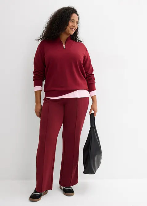 Sweatshirt i myk viskosemiks, bonprix