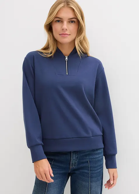 Sweatshirt i myk viskosemiks, bonprix